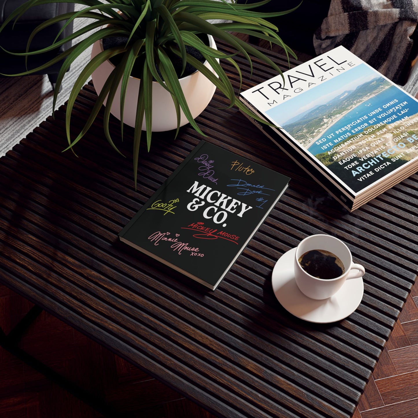 Mickey & Co Hard Backed Journal