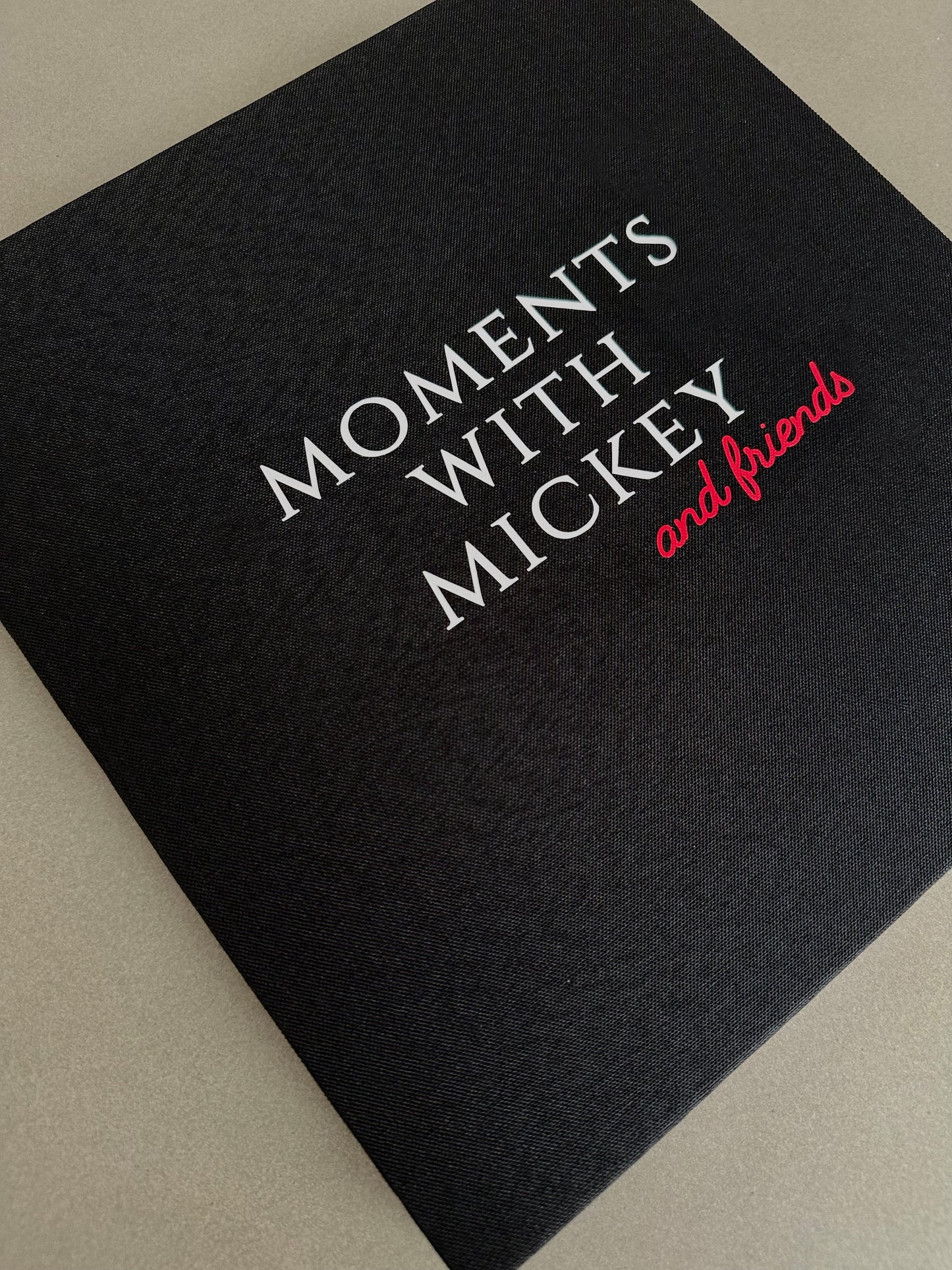 Moments With Mickey Memory Book