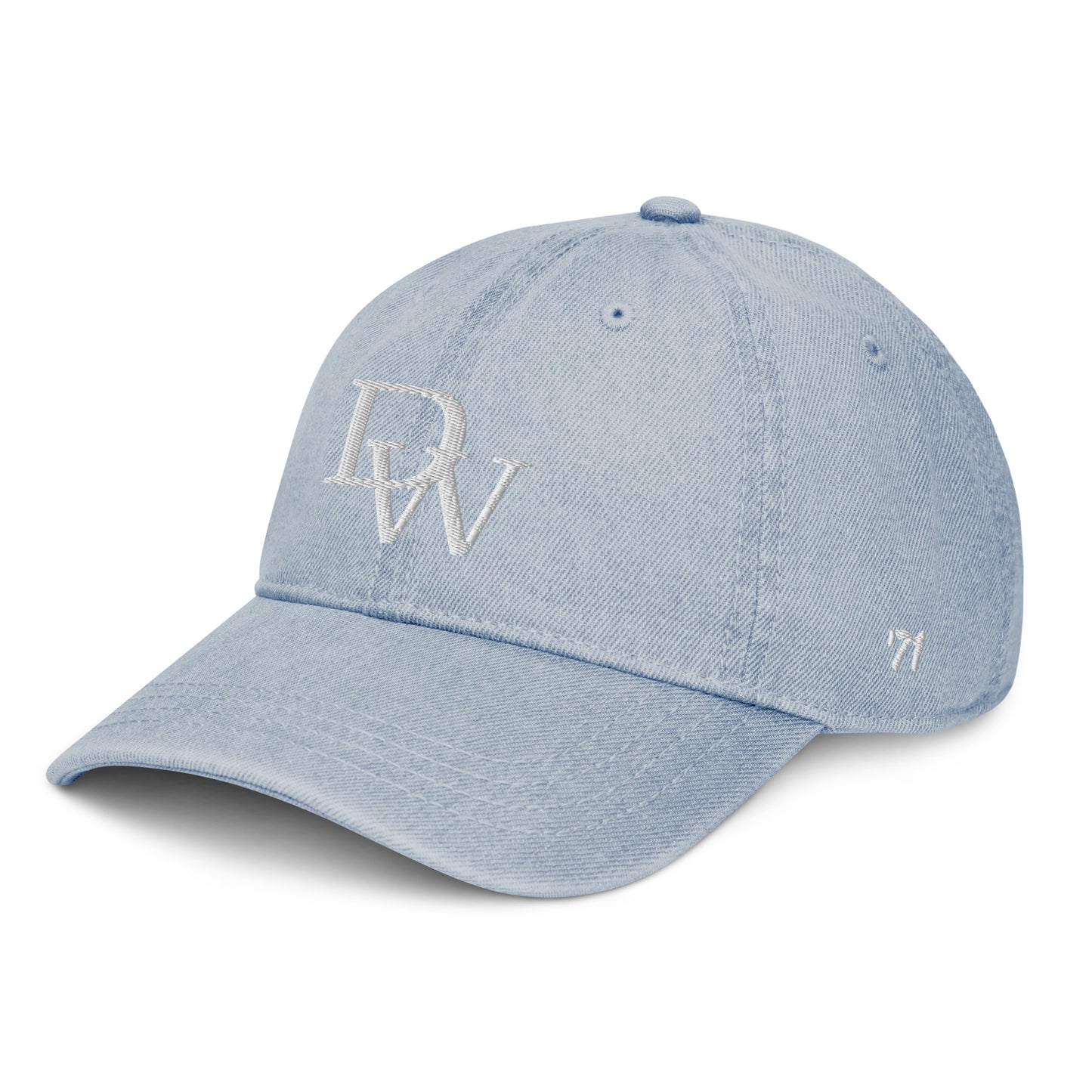 DW Monogram Disneyworld Embroidered Denim Hat