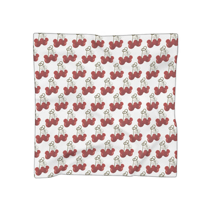 Mickey Cherries Poly Scarf