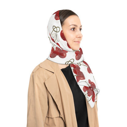 Mickey Cherries Poly Scarf