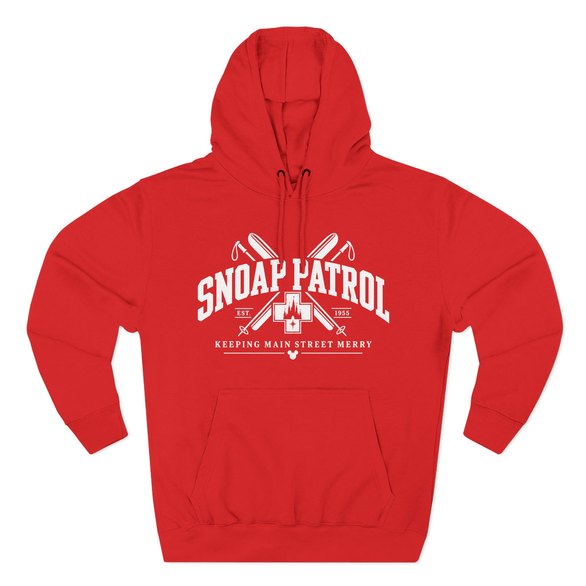 Snoap Patrol Main Street Holiday Three-Panel Fleece Hoodie