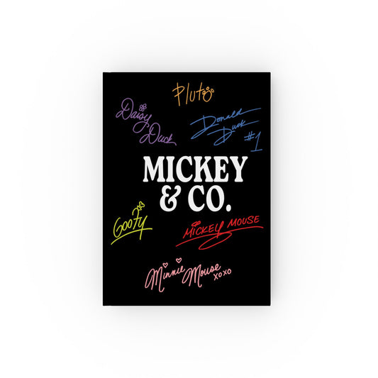 Mickey & Co Hard Backed Journal