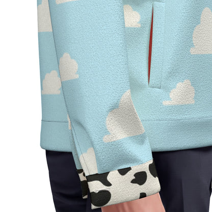 Toy Story Inspired Unisex Lapel Jacket With Pockets