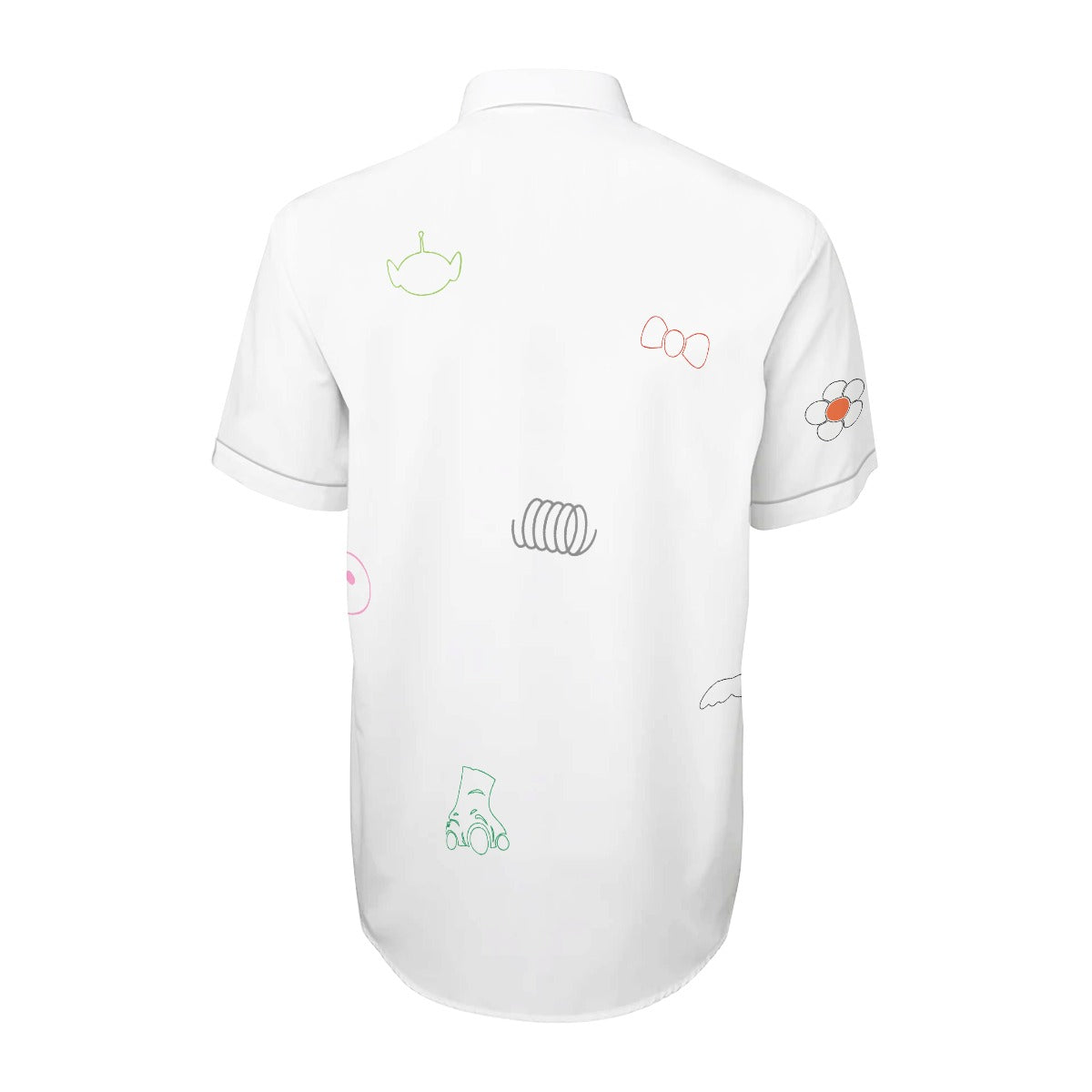 Friends Are Forever Unisex Collared Button Up Shirt