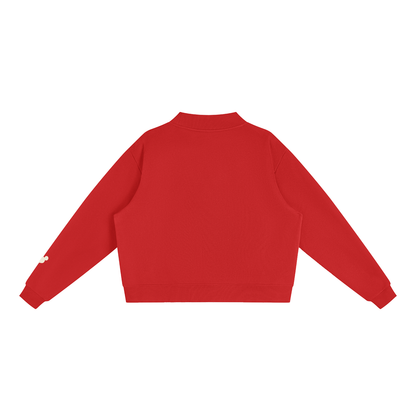Mickey 1928 Collegiate Holiday Mockneck Sweatshirt
