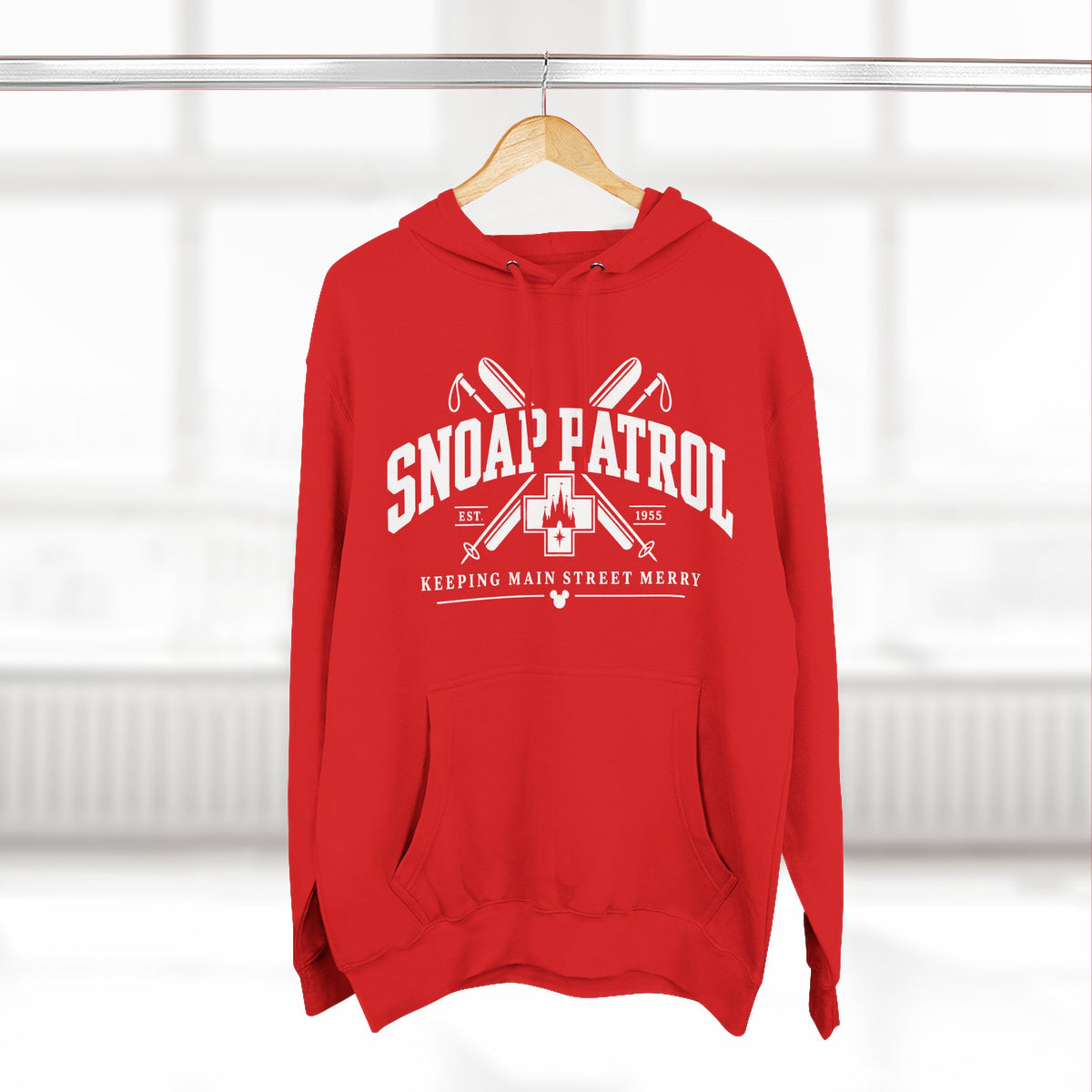 Snoap Patrol Main Street Holiday Three-Panel Fleece Hoodie