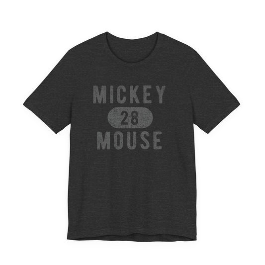 Mickey Mouse Vintage Gym Pill Unisex Jersey Short Sleeve Tee