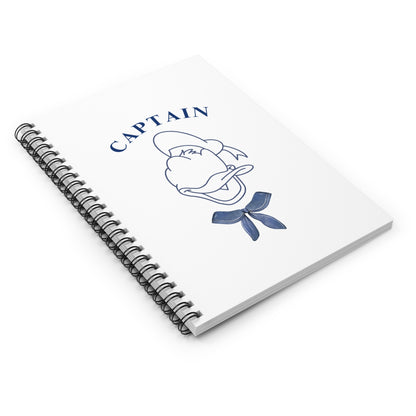 Captain Donald Spiral Notebook