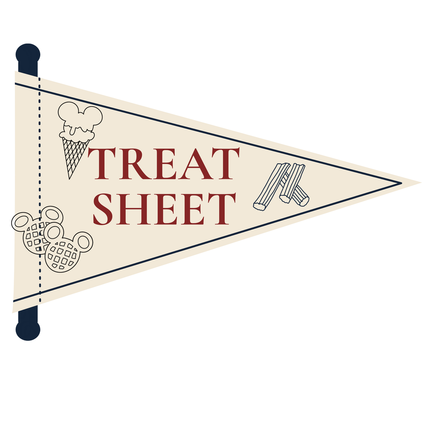 FREE Disney Printable Treat Sheet