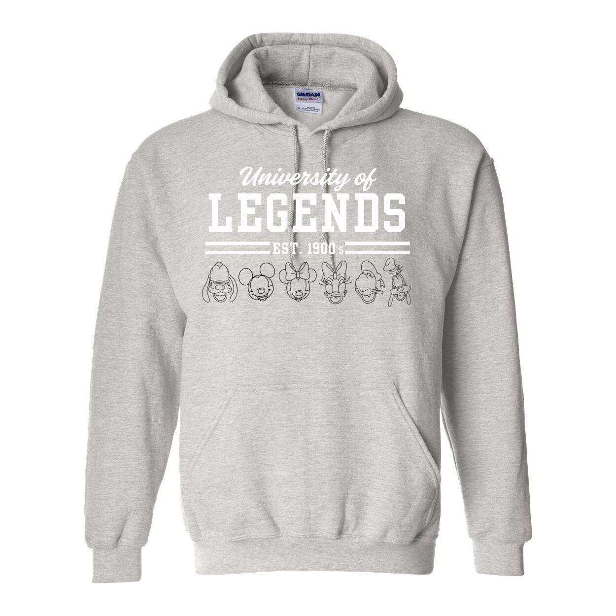 University Of Legends Heavy Blend Hooded Sweatshirt