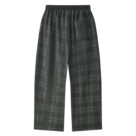 Mickey Inspired Plaid Holiday (Sweatshirt to match) Unisex Straight Leg Pants