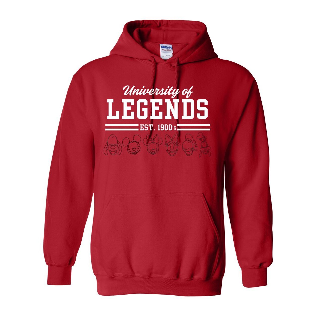 University Of Legends Heavy Blend Hooded Sweatshirt