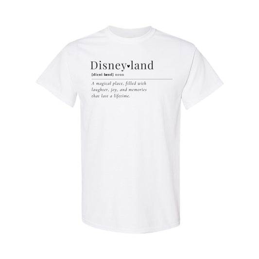 Dictionary Disneyland Heavy Cotton T-Shirt