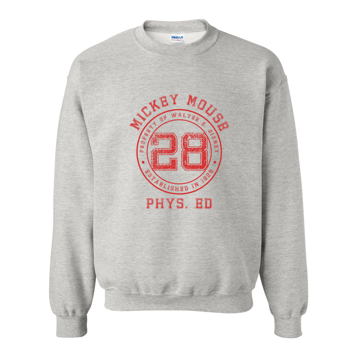 Mickey Phys Ed Crewneck Sweatshirt