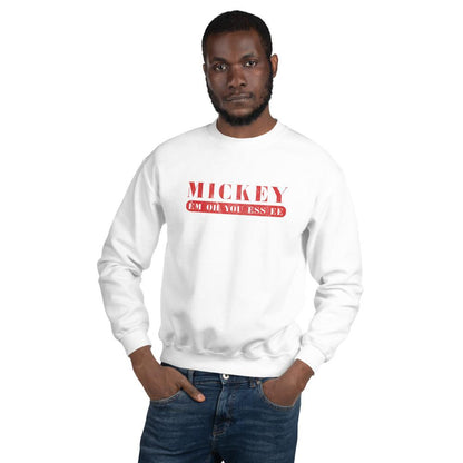 Mickey Em Oh You Ess Ee Crewneck Sweatshirt